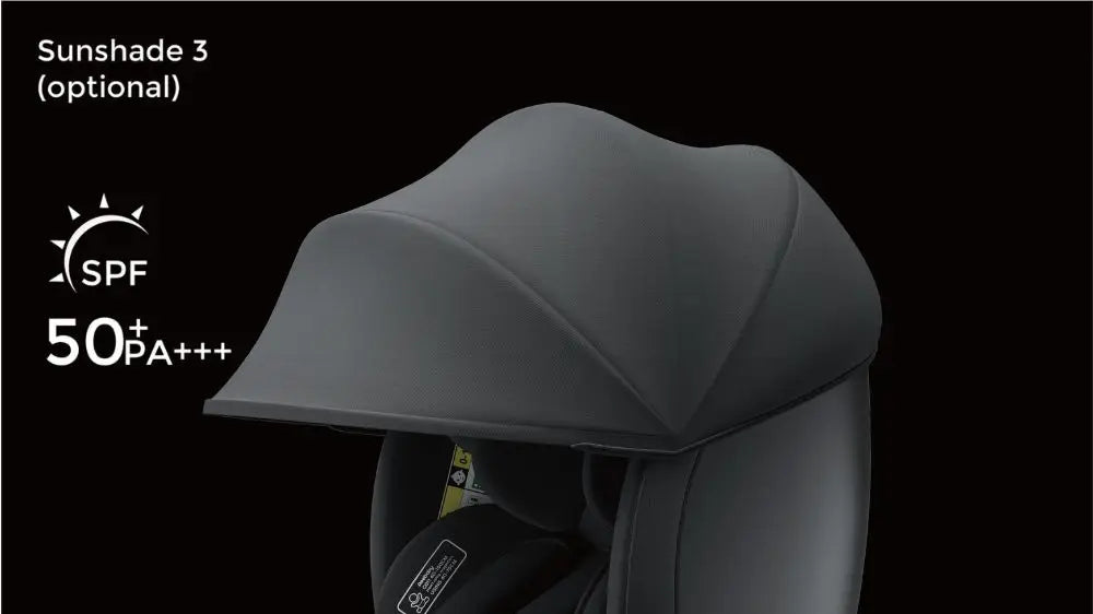 Child seat 360° ISOFIX rotating baby car seat, ECE R129/0-36 kg/0-12 years, 5-point seat belt