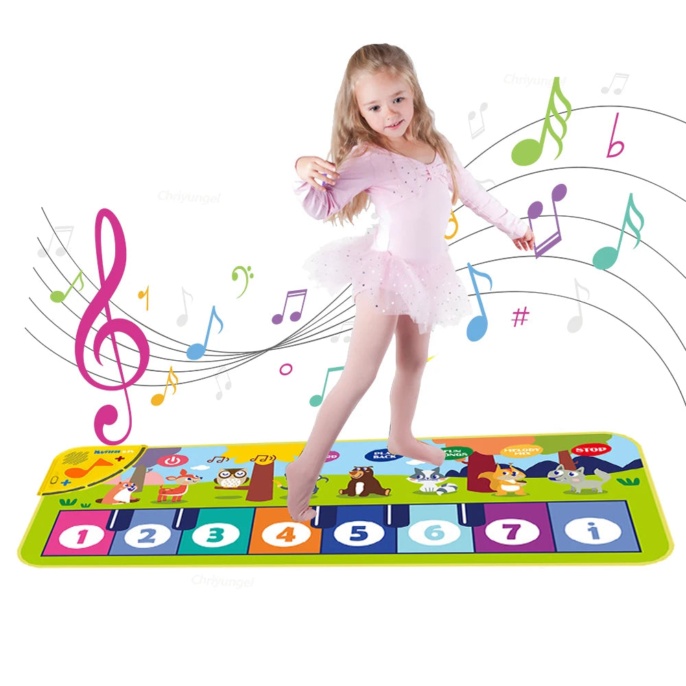 Kids Piano Mat - 80x30cm Musical Floor Keyboard Toy
