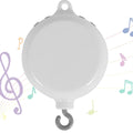 Baby Crib Mobile Music Box - 35 Lullabies 3 Modes