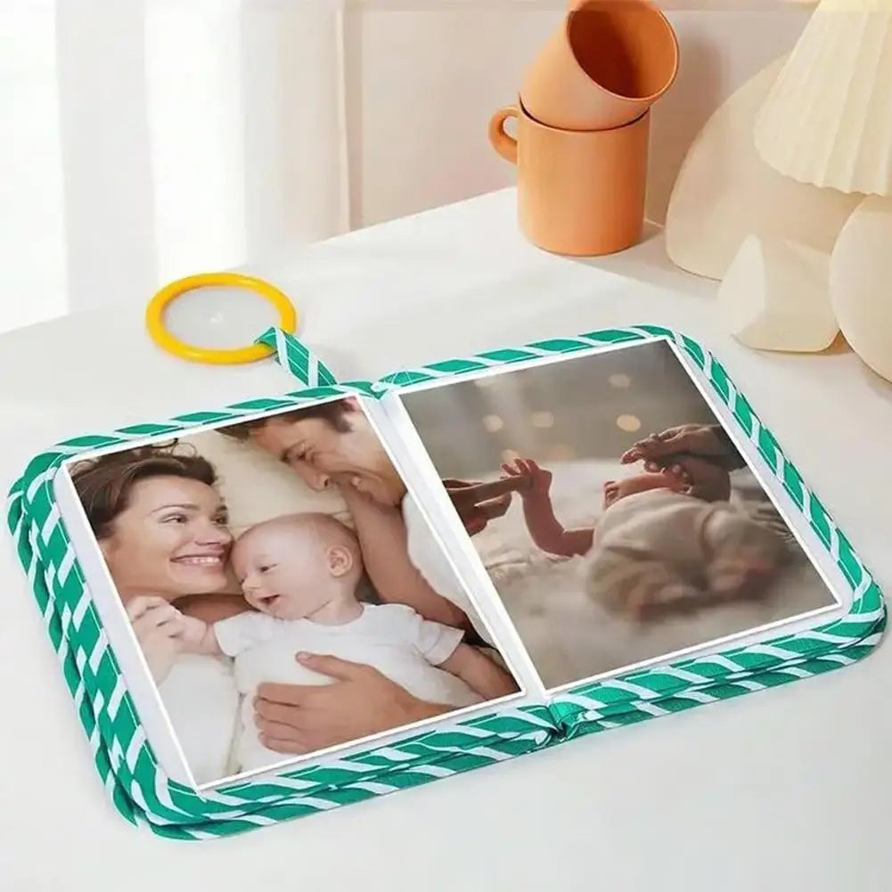 Baby Photo Album Soft Baby Book - Mirror First Year