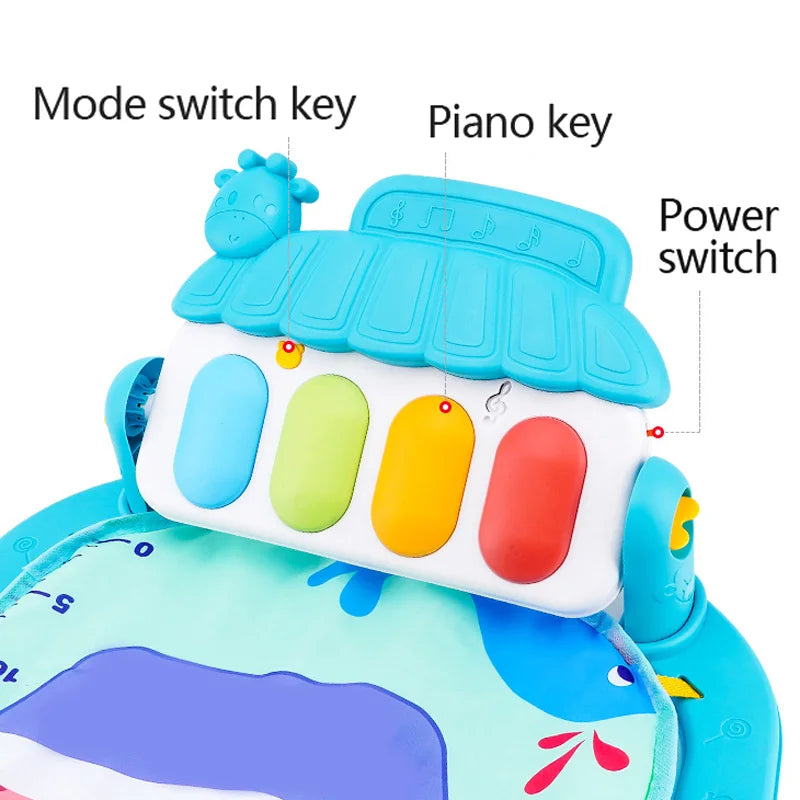 Baby Kick & Play Piano Gym Mat - Newborn to 36M
