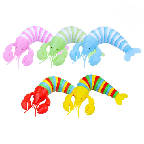 3D Slug Fidget Toy Colorful Slug Snail Creative Twist Anti Stress Toy All Ages Relief Anti-Anxiety Sensory Toys for Children