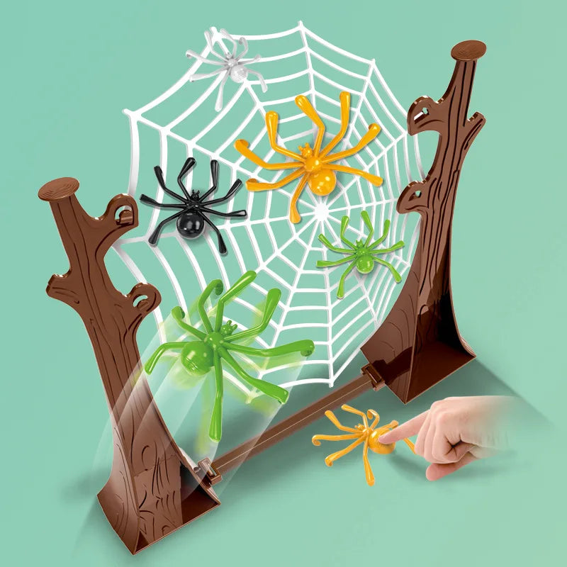 Handmade Wooden Spider Prank Scare Box - 9cm Pop Out Toy