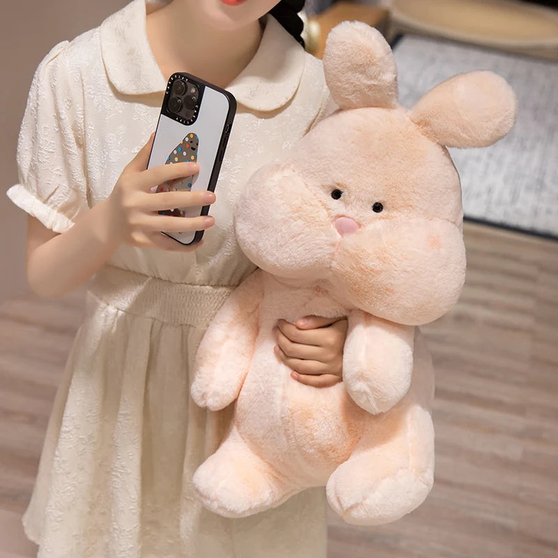 Cute Animal Plush Toys - Pink Rabbit Duck Bear 23-45cm