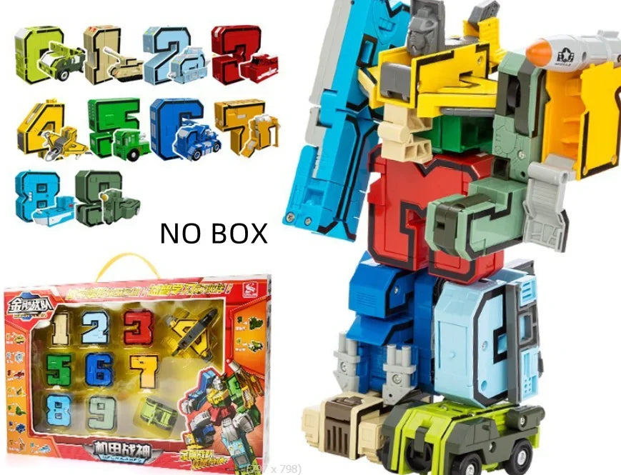 26 A-Z letter Alphabet Animal Dinosaur Warrior Deformation Action Figures Transformation Robot Toys For Children Gift Brinquedos