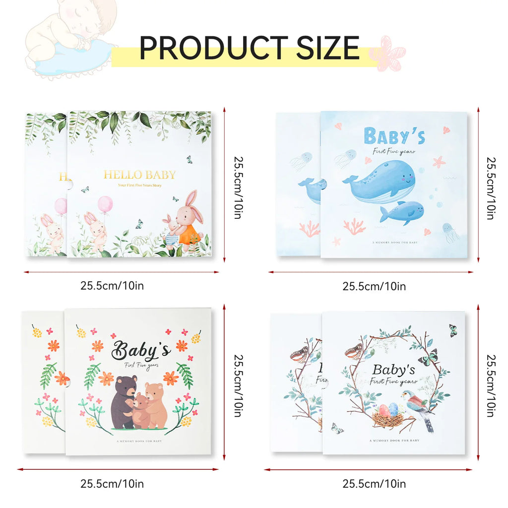 Baby Memory Book - First Year Photo Album