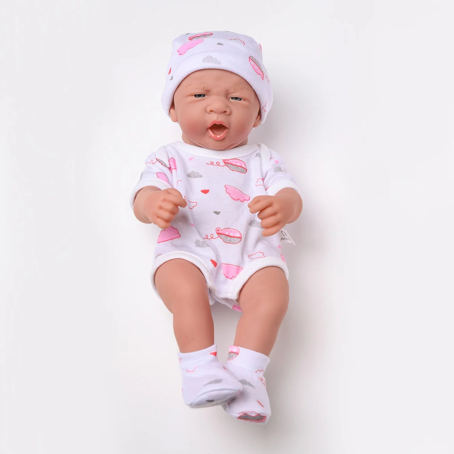 35CM Cute Reborn Dolls For 14inch Realistic Soft Full Vinyl Reborn Doll Toys Lifelike Full Body Dolls For Princess Birthday Gift