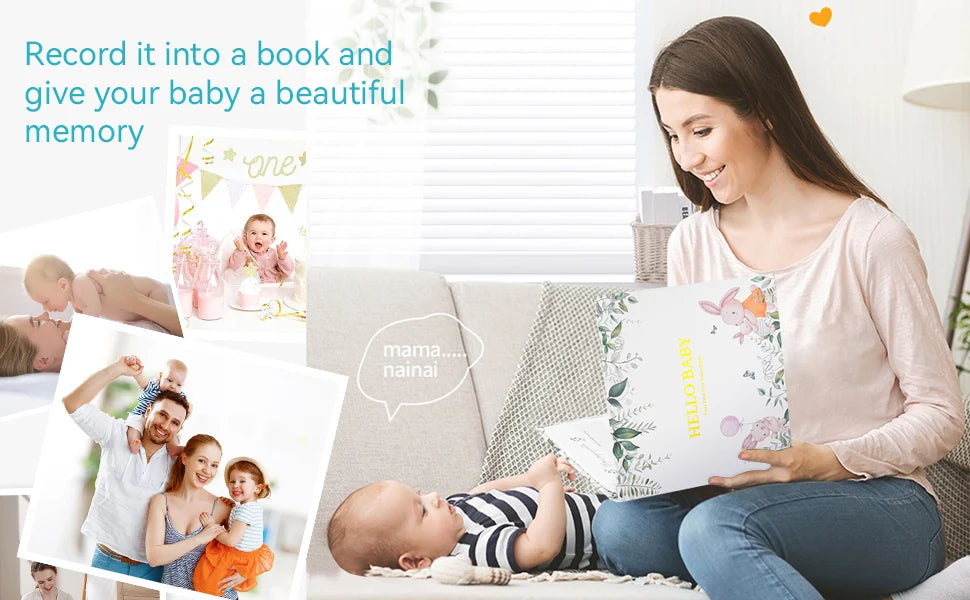 Baby Memory Book - First Year Photo Album