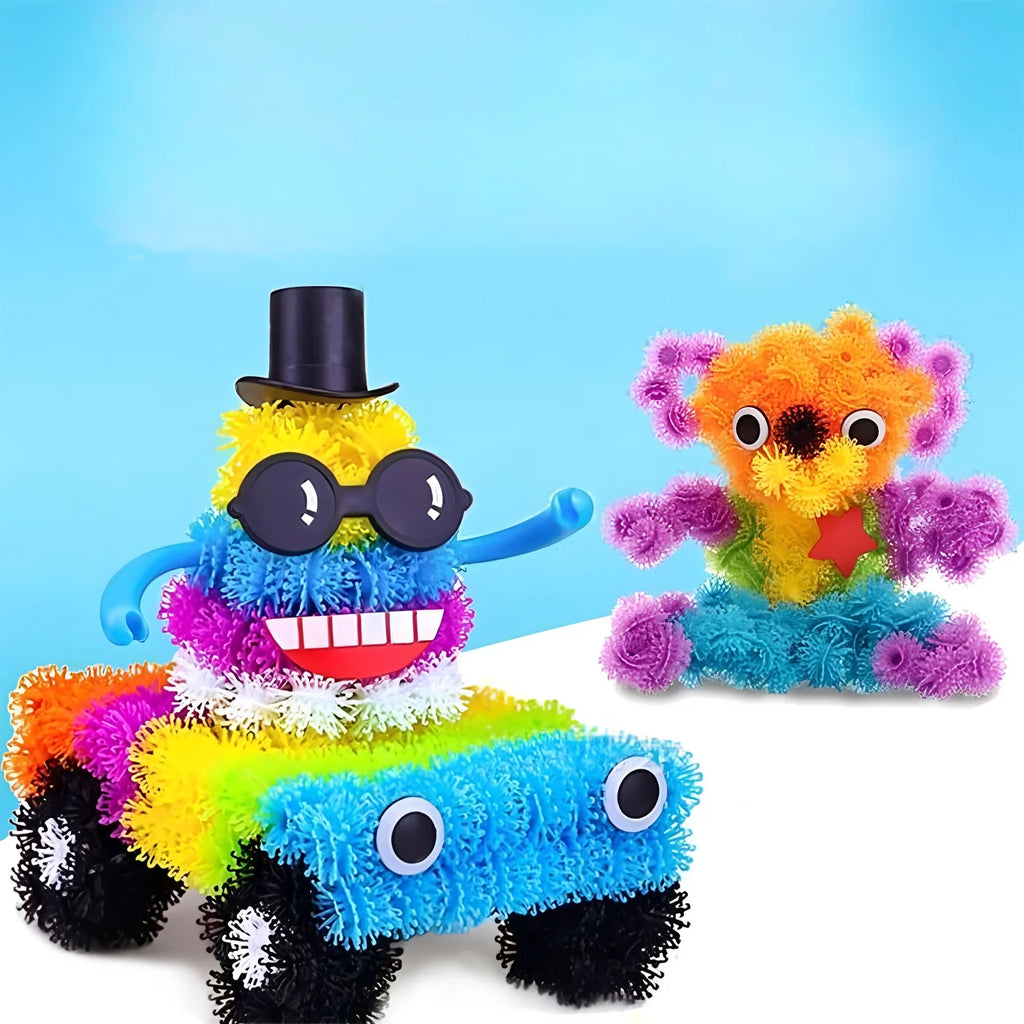 DIY Magic Bubble Balls 3D Building Toy - Science Education Kit