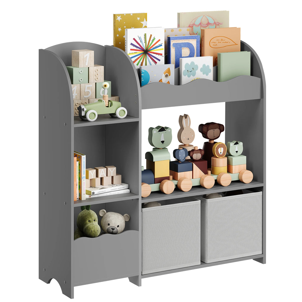 SONGMICS Bookshelf Children toys Book Storage 2 Boxing
