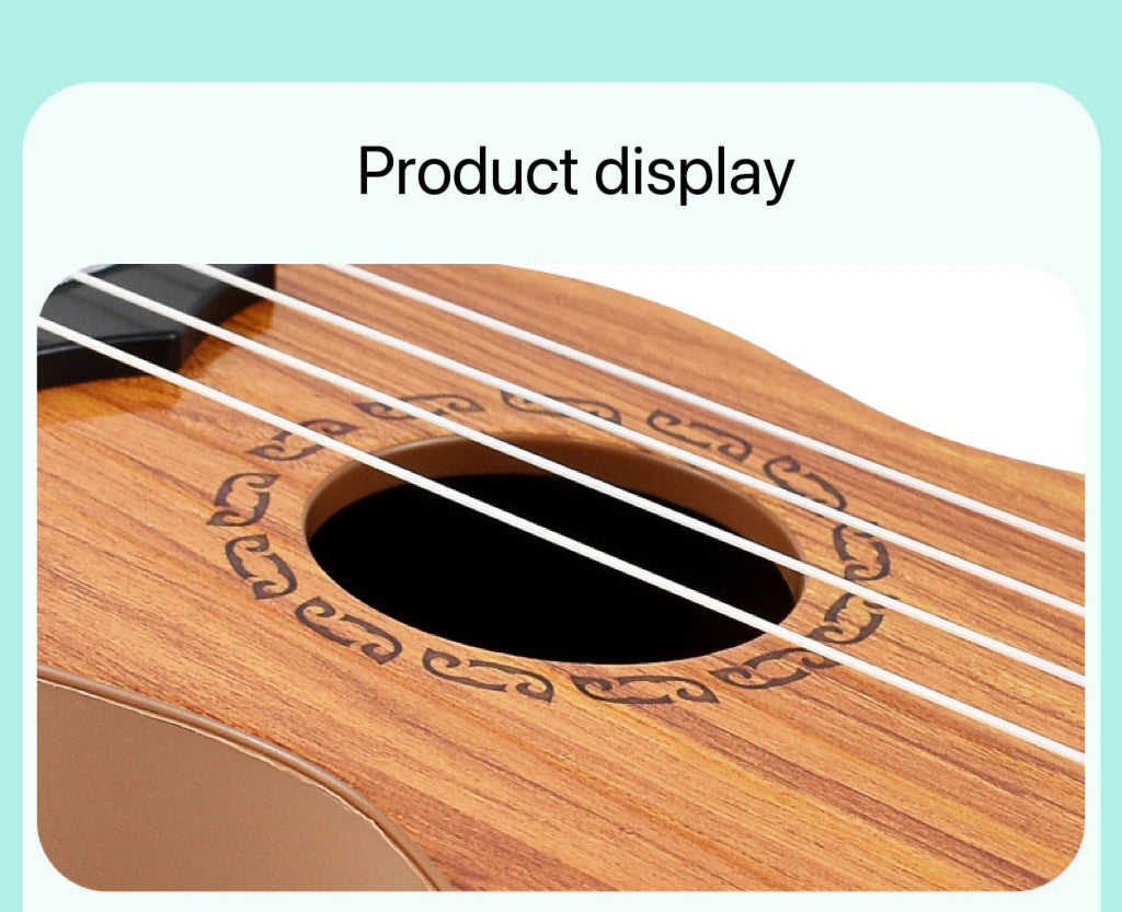 Children's Toy Ukulele - 35cm Plastic Musical Instrument