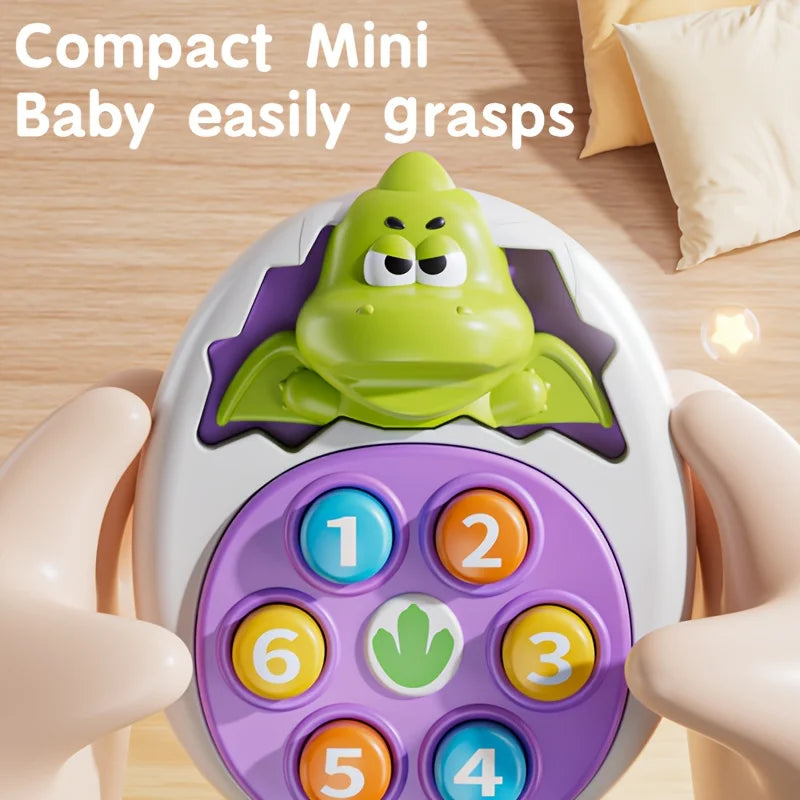 Dinosaur Press and Go Educational Toy - Mixed Color ABS