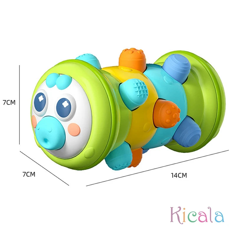 Inflatable Baby Crawling Roller - Tummy Time Sensory Toy