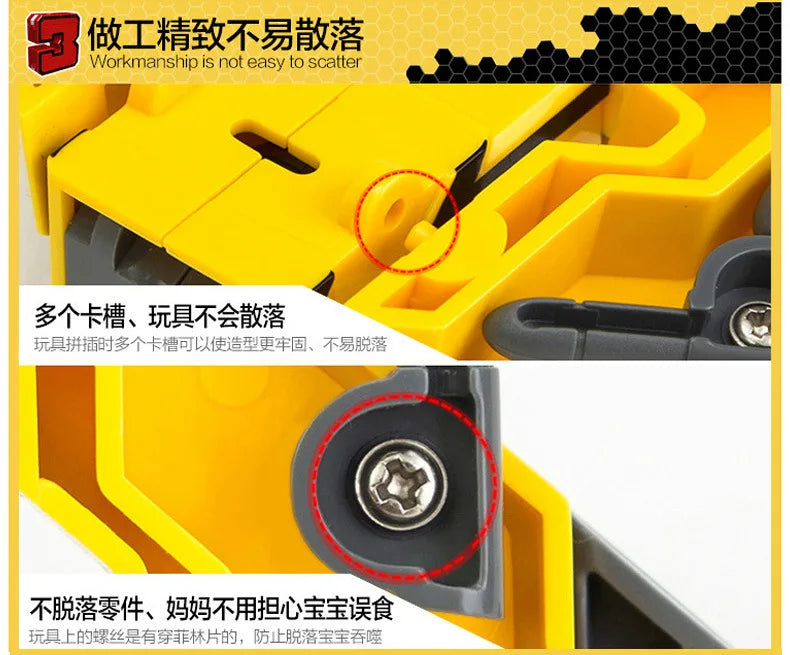 With Box Assemble Number Robots Transformation Action Figure Car Dinosaur Model Deformation Digit Letters Alphabet Toys