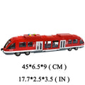 Oversized 45CM subway toy model train simulation light rail train with light music boy children's toy car model