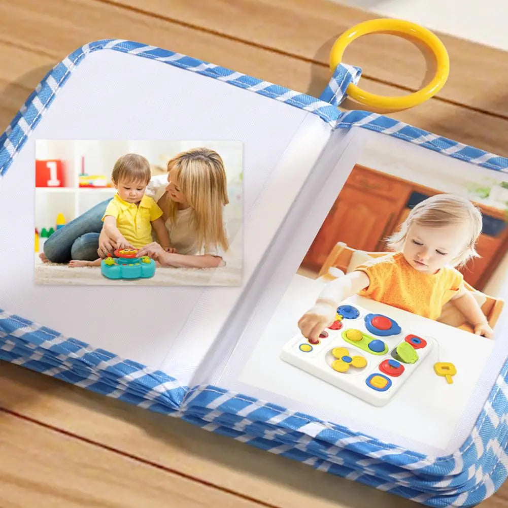 Baby Photo Album Soft Baby Book - Mirror First Year