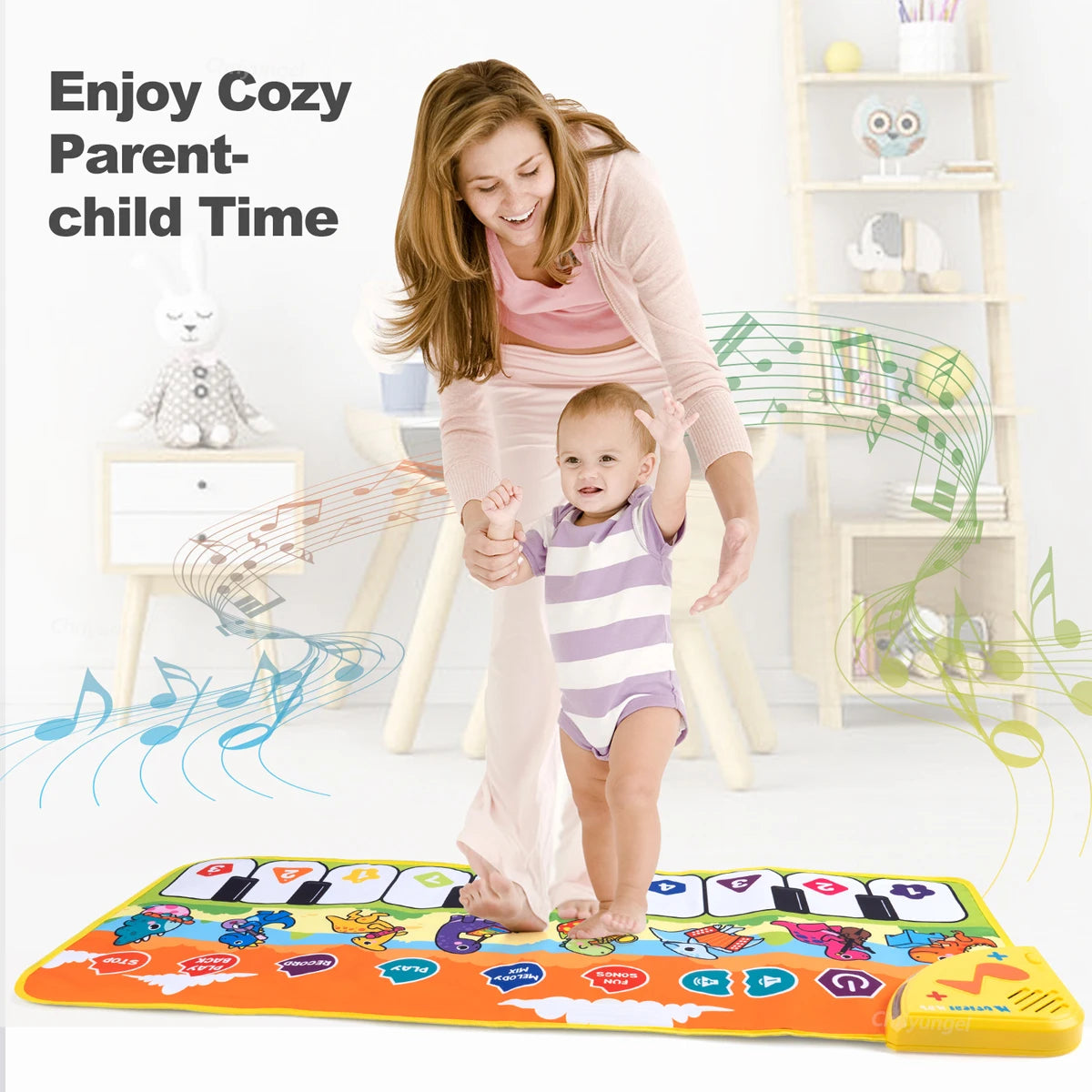 Kids Piano Mat - 80x30cm Musical Floor Keyboard Toy