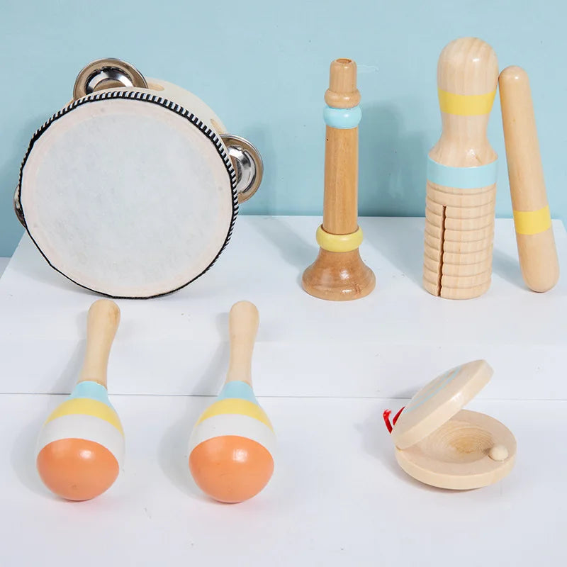 Montessori Wooden Musical Instruments Set for Toddlers