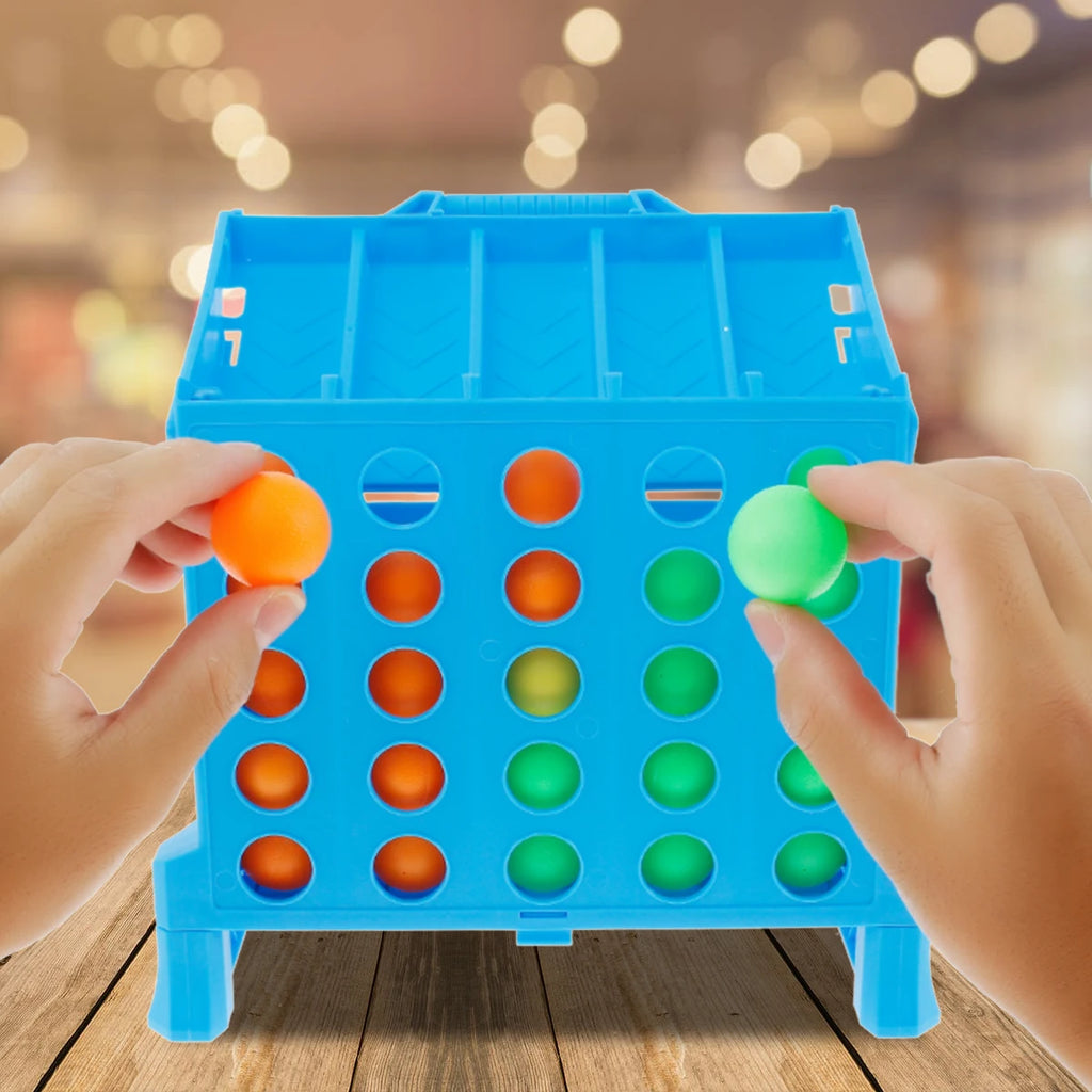 kbxlife 4 Shots Connect Board Game - Finger Shooting Toy