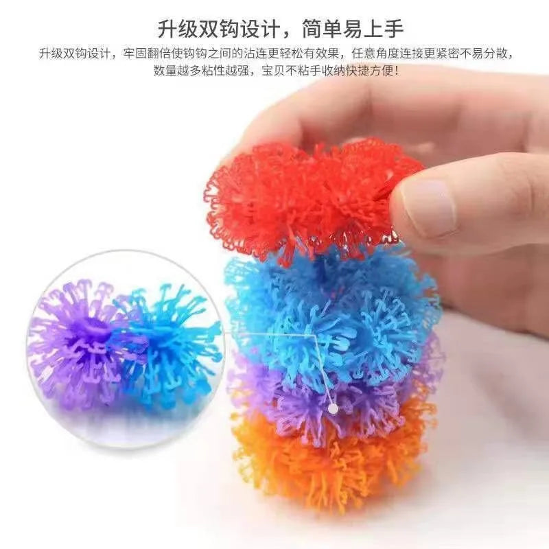 DIY Magic Bubble Balls 3D Building Toy - Science Education Kit