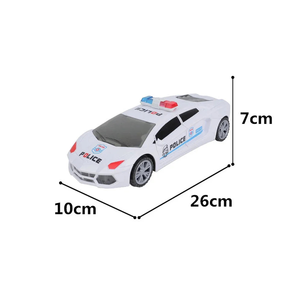 2025 New Electric Dancing Deformation Rotating Universal Police Car Boy Toy Children Girl Music Luminous Car