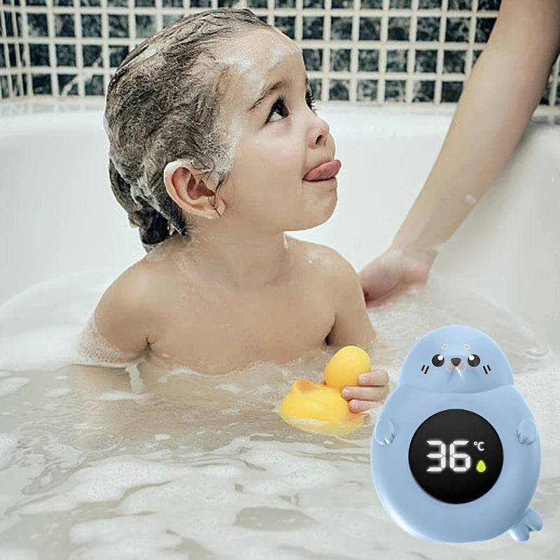 Baby Bath Thermometer Digital LED Display IPX7