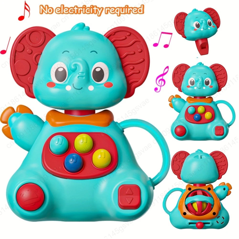 Baby Rattle - Elephant/Deer Early Education Toy ABS