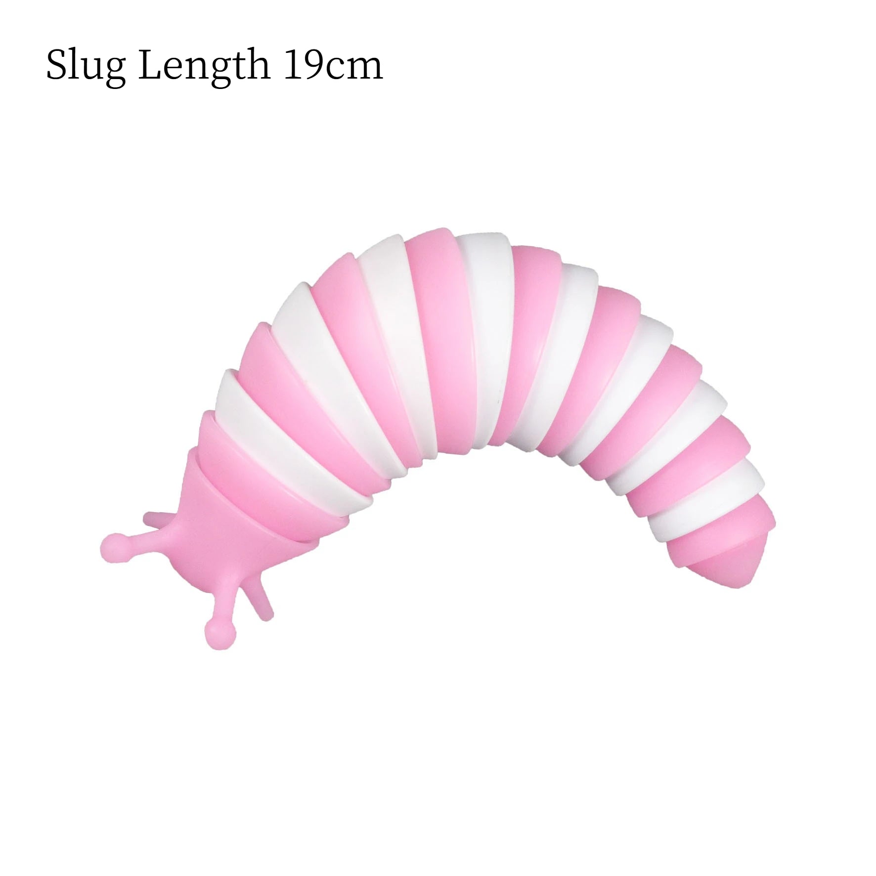 3D Slug Fidget Toy Colorful Slug Snail Creative Twist Anti Stress Toy All Ages Relief Anti-Anxiety Sensory Toys for Children