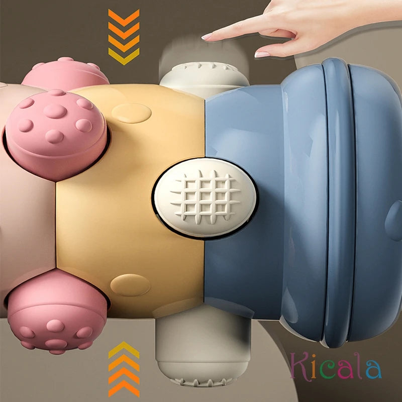 Inflatable Baby Crawling Roller - Tummy Time Sensory Toy