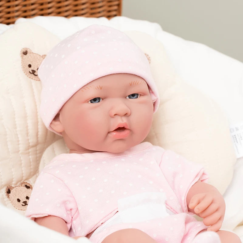 35CM Cute Reborn Dolls For 14inch Realistic Soft Full Vinyl Reborn Doll Toys Lifelike Full Body Dolls For Princess Birthday Gift