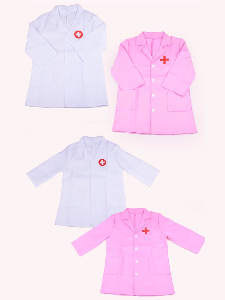 Jokejolly Children's Doctor and Nurse Role Play Costume Set