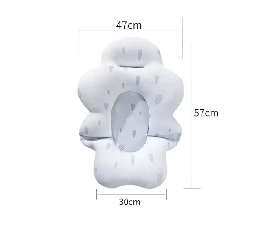 Baby Bath Mat Nonslip Tub Seat - Newborn 0-24m