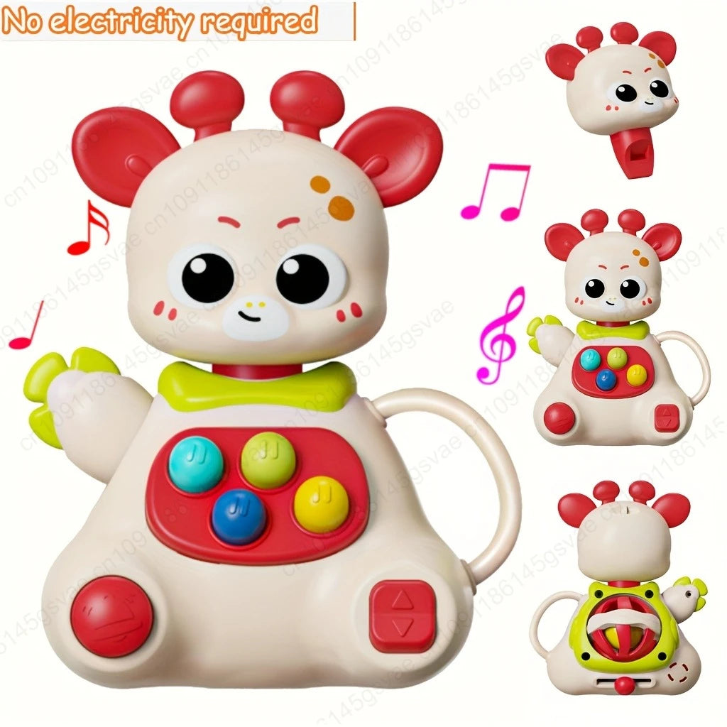 Baby Rattle - Elephant/Deer Early Education Toy ABS