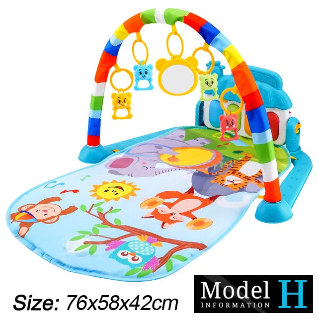 Baby Kick & Play Piano Gym Mat - Newborn to 36M