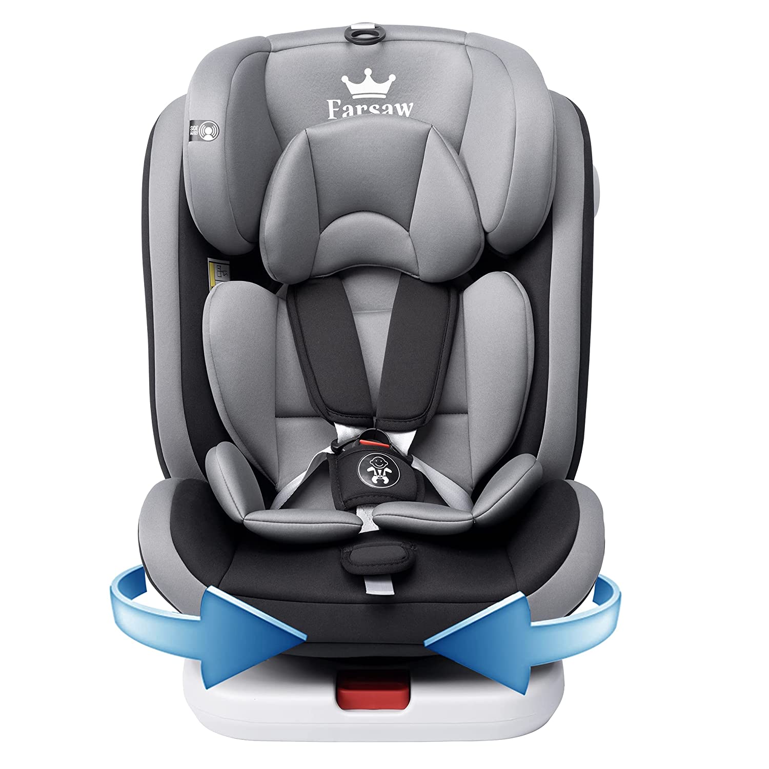 AP02 KL005 child car seat/ baby car seat 0-36KG 0-12 Years Isofix Top Tether car seat ECE ISOFIX